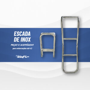 Escada de Inox para embarcações até 4.2